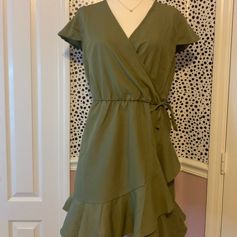 Olive dress